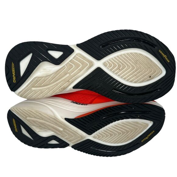 Skechers‎ Go Walk Distance Walker Men\'s 9.5 Air Cooled Running Shoes 216529 RDBK main image 4